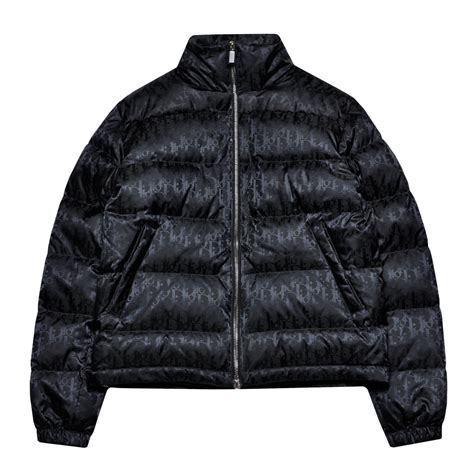 dior puffer jacket women's|dior oblique down jacket.